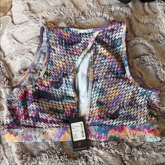 Peloton Colorful Wave Pattern Tank Top - Picture 2 of 2